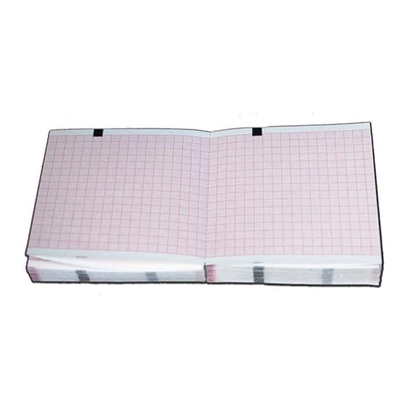 Schiller at-1 Chart Paper - 90mm X 90mm X 280 Sheets, Z-fold (5 Packs/Box)