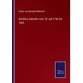 thumbnail image 1 of Schillers Calender vom 18. Juli 1795 bis 1805, 1 of 1
