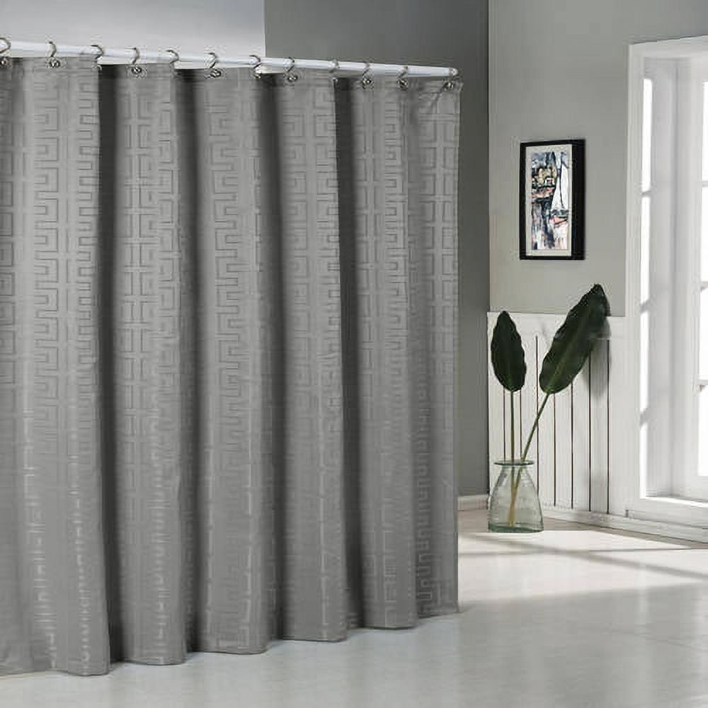 Schillman Jacquard Shower Curtain