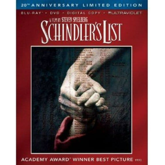 Schindler's List (Blu-ray, DVD, Digital HD)