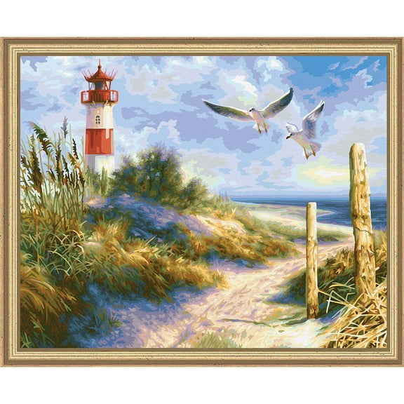 Schipper Dune Landscape Kit & Frame Paint by Number Kit