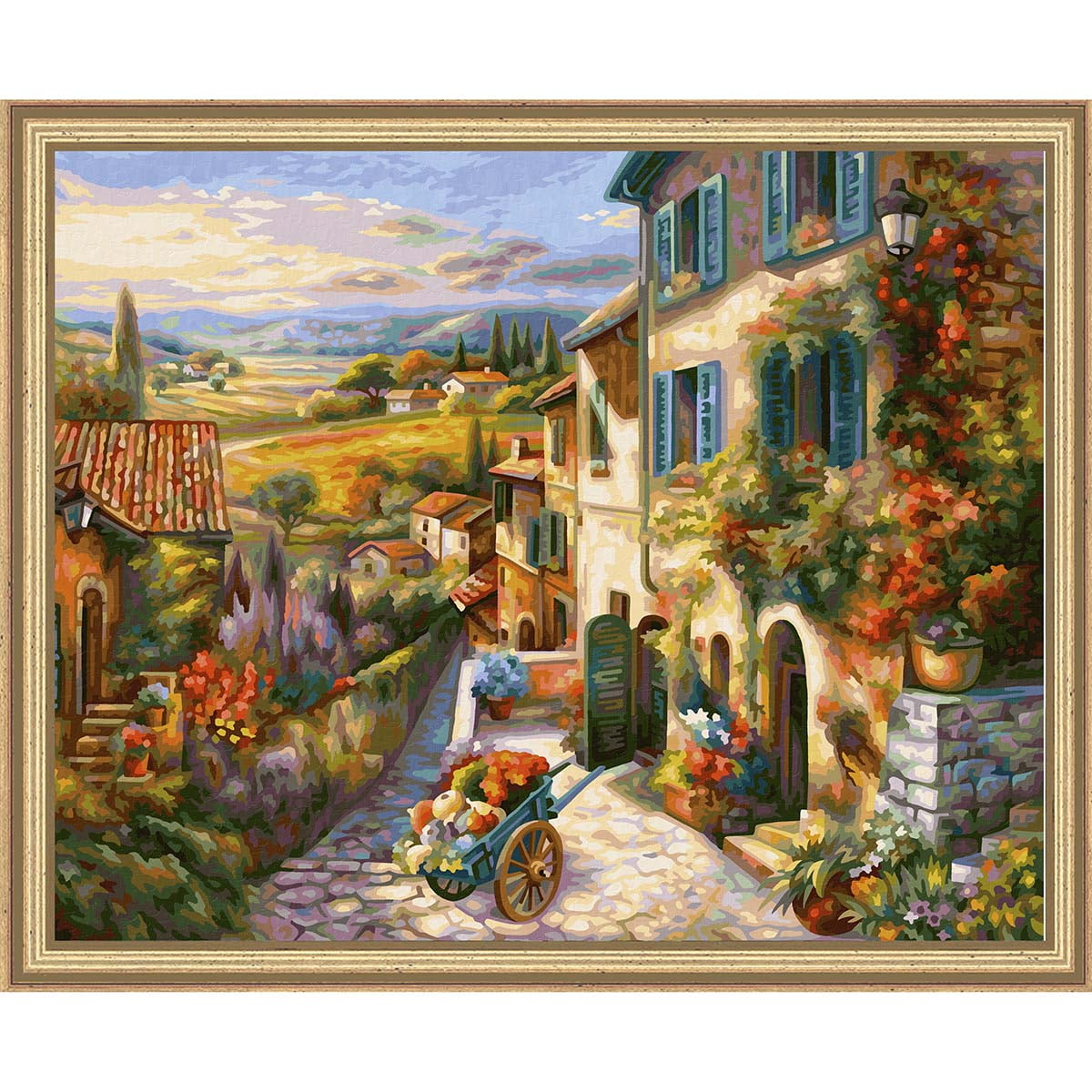 Schipper MNZTuscan Idyll Kit & Frame Paint by Number Kit