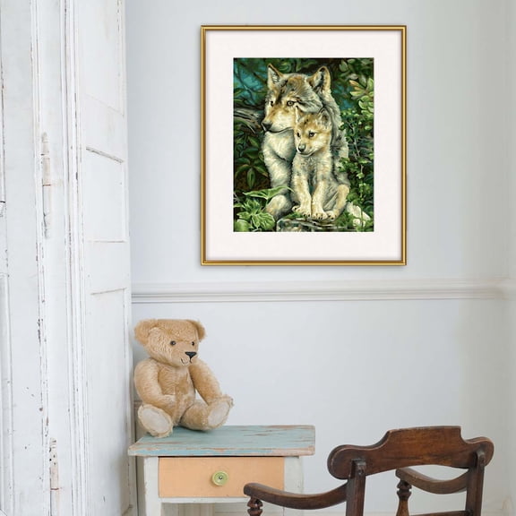 Schipper Mother Wolf Paint by Number Kit