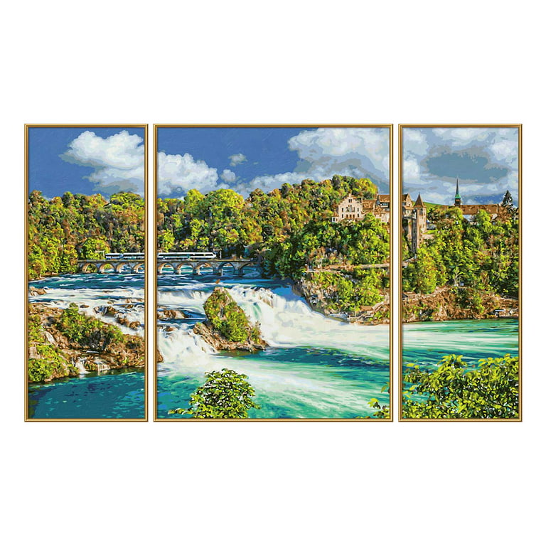 Schipper Rhine Falls Natural Spectacle Paint by Number Kit
