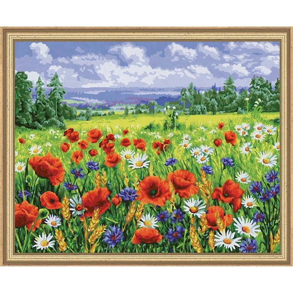 Schipper Wildflower Meadow Paint by Number Kit