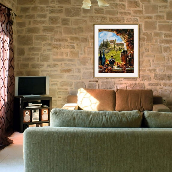 Schipper Wine from Tuscany Paint by Number Kit
