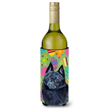 Schipperke Easter Eggtravaganza Wine Bottle Hugger