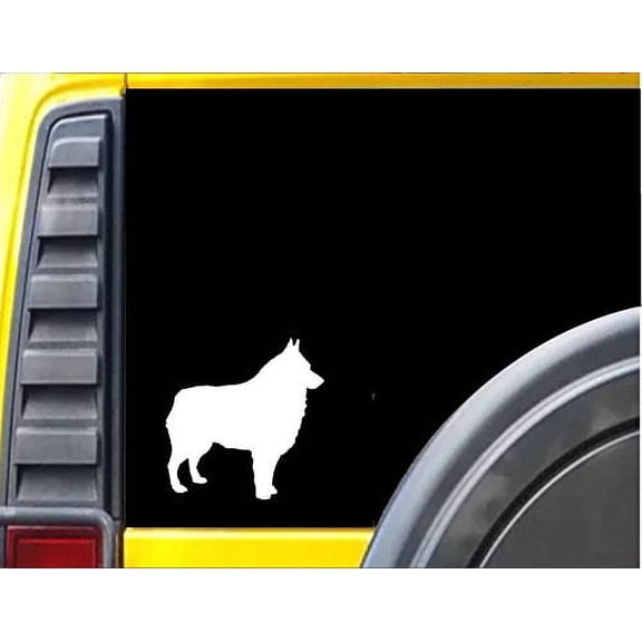 Schipperke *J532* 6" Decal Sticker