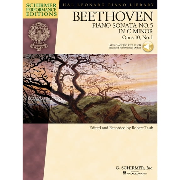 Schirmer Performance Editions: Beethoven: Sonata No. 5 in C Minor, Opus 10, No. 1 (Other)