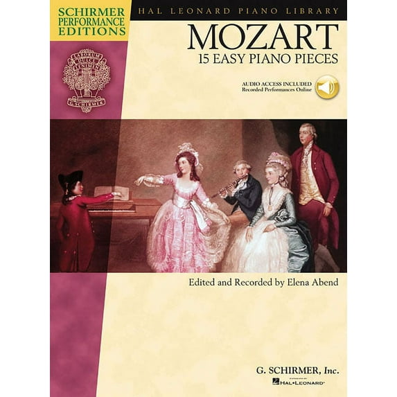 Schirmer Performance Editions: Mozart - 15 Easy Piano Pieces (Other)