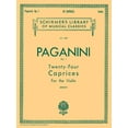 thumbnail image 1 of Schirmer's Library of Musical Class Niccolo Paganini 24 Caprices Op. 1 Violin Solo Schirmer Classics Vol. 1663 Advanced Violin Sheet Music Music Teacher Res, Book 1663, (Paperback), 1 of 1
