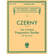Schirmers Library of Musical Classics Carl Czerny 100 Progressive Studies Without Octaves, Op. 139 Schirmer Classics Vol. 153 Piano Technique Songbook Late In, Book 153, Paperback