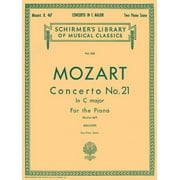 Schirmer's Library of Musical Classics: Concerto No. 21 in C, K.467 : Schirmer Library of Classics Volume 662 National Federation of Music Clubs 2014-2016 Piano Duets (Series #662) (Paperback)