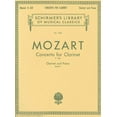 thumbnail image 1 of Schirmer's Library of Musical Class Mozart: Concerto for Clarinet, K. 622: For Clarinet and Piano, Book 1792, (Paperback), 1 of 4