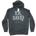 thumbnail image 1 of Schitt's Creek Mens Pullover Hoodie - Ew, David Large Word Logo (Small), 1 of 1