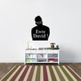 thumbnail image 1 of Schitt's Creek Series Sitcom Alexis Claire Rose Quotes - Eww David! Fun Vinyl Sticker Wall Art Décor Decal For Home/ Living Room Bedroom Sticker Wall Art Vinyl Décoration (10x10 inch), 1 of 3