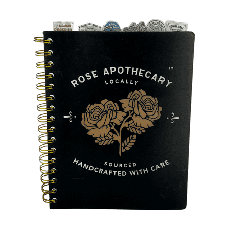 Schitts Creek Spiral Notebook Writing Journal with 6 Tab Dividers for Adults and Kids 8 x 7