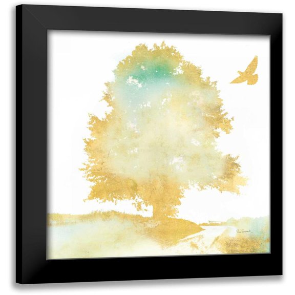 Schlabach, Sue 12x12 Black Modern Framed Museum Art Print Titled - Dream Tree II