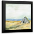 thumbnail image 1 of Schlabach, Sue 12x12 Black Modern Framed Museum Art Print Titled - Ranch Barn, 1 of 5