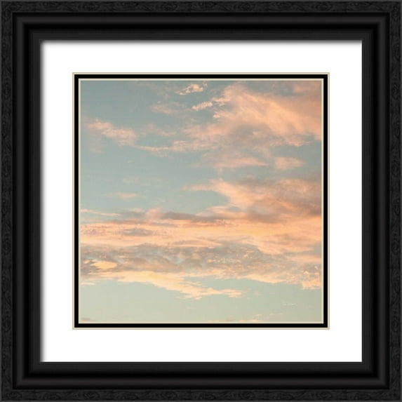 Schlabach, Sue 12x12 Black Ornate Wood Framed with Double Matting Museum Art Print Titled - Sea Inspiration III v2 no Words