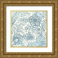 thumbnail image 1 of Schlabach, Sue 12x12 Gold Ornate Wood Framed with Double Matting Museum Art Print Titled - Kala III Gray, 1 of 4