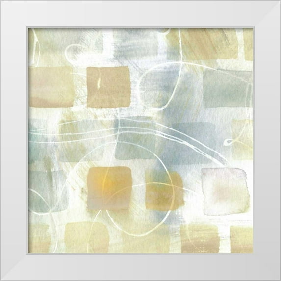 Schlabach, Sue 12x12 White Modern Wood Framed Museum Art Print Titled - Caracalla Neutral II