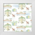 thumbnail image 1 of Schlabach, Sue 12x12 White Modern Wood Framed Museum Art Print Titled - Lakeside Days Pattern VIA, 1 of 4