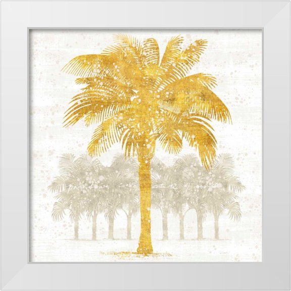 Schlabach, Sue 12x12 White Modern Wood Framed Museum Art Print Titled - Palm Coast II
