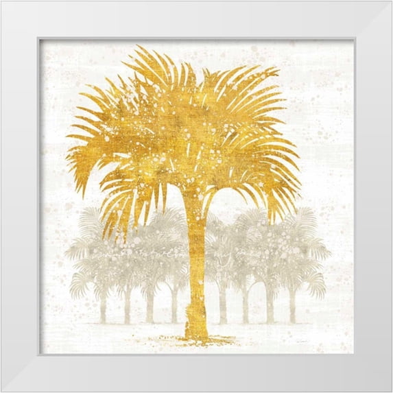 Schlabach, Sue 12x12 White Modern Wood Framed Museum Art Print Titled - Palm Coast IV