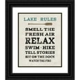 thumbnail image 1 of Schlabach, Sue 12x14 Black Ornate Wood Framed with Double Matting Museum Art Print Titled - Cabin Life VI, 1 of 4