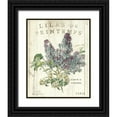 thumbnail image 1 of Schlabach, Sue 12x14 Black Ornate Wood Framed with Double Matting Museum Art Print Titled - Lilas de Printemps, 1 of 4