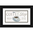 thumbnail image 1 of Schlabach, Sue 14x9 Black Ornate Wood Framed with Double Matting Museum Art Print Titled - White Barn Signs II, 1 of 4