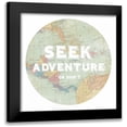 thumbnail image 1 of Schlabach, Sue 15x15 Black Modern Framed Museum Art Print Titled - Hemisphere II, 1 of 5