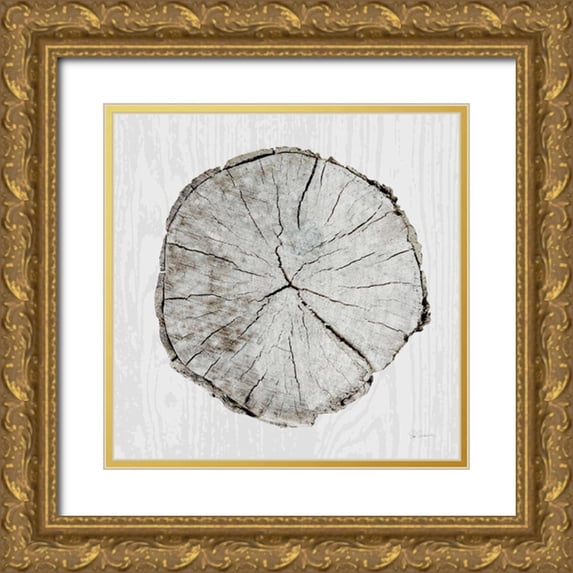 Schlabach, Sue 15x15 Gold Ornate Wood Framed with Double Matting Museum Art Print Titled - Woodland Years I