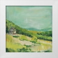 thumbnail image 1 of Schlabach, Sue 15x15 White Modern Wood Framed Museum Art Print Titled - Upper Fields, 1 of 4