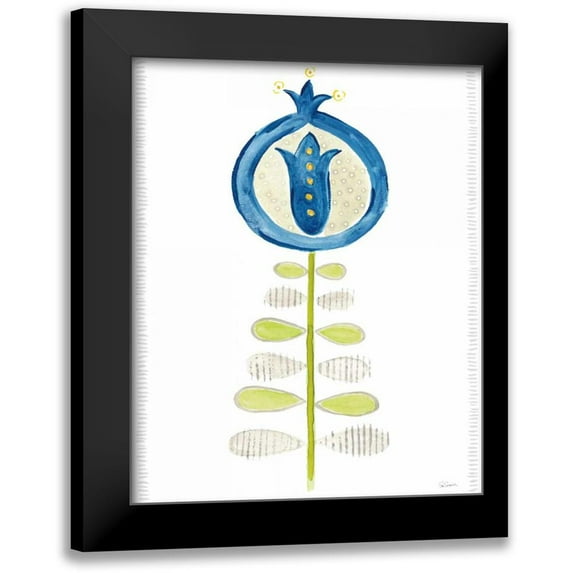 Schlabach, Sue 15x18 Black Modern Framed Museum Art Print Titled - Hygge Flowers II