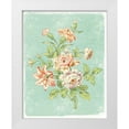 thumbnail image 1 of Schlabach, Sue 15x18 White Modern Wood Framed Museum Art Print Titled - Cottage Roses IX Bright, 1 of 4
