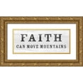 thumbnail image 1 of Schlabach, Sue 18x10 Gold Ornate Wood Framed with Double Matting Museum Art Print Titled - Signs of Faith VI, 1 of 4