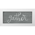 thumbnail image 1 of Schlabach, Sue 18x10 White Modern Wood Framed Museum Art Print Titled - Schoolhouse Gather, 1 of 4