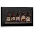 thumbnail image 1 of Schlabach, Sue 18x11 Black Modern Framed Museum Art Print Titled - Apothecary Noir VI, 1 of 5