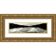 thumbnail image 1 of Schlabach, Sue 18x8 Gold Ornate Wood Framed with Double Matting Museum Art Print Titled - Twilight Dock, 1 of 4