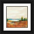 thumbnail image 1 of Schlabach, Sue 20x20 Black Ornate Wood Framed with Double Matting Museum Art Print Titled - Amity Pond Sq, 1 of 4