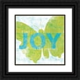 thumbnail image 1 of Schlabach, Sue 20x20 Black Ornate Wood Framed with Double Matting Museum Art Print Titled - Letterpress Joy, 1 of 4