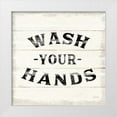 thumbnail image 1 of Schlabach, Sue 20x20 White Modern Wood Framed Museum Art Print Titled - Shiplap Bath IV, 1 of 4