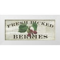 thumbnail image 1 of Schlabach, Sue 24x12 White Modern Wood Framed Museum Art Print Titled - Farm Fresh Raspberries, 1 of 4