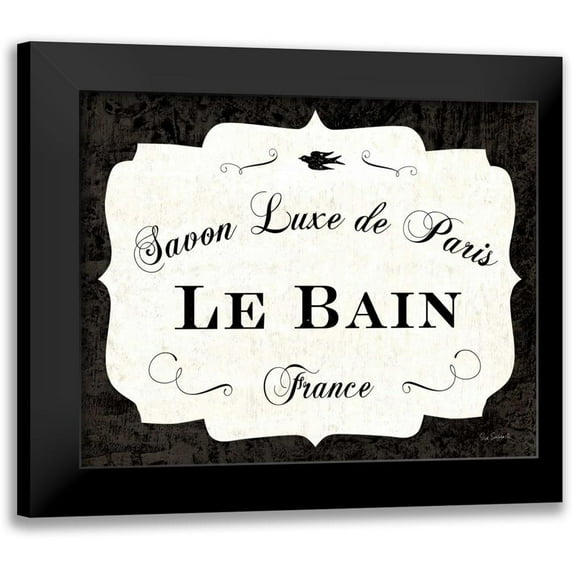 Schlabach, Sue 24x20 Black Modern Framed Museum Art Print Titled - Le Bain Luxe II
