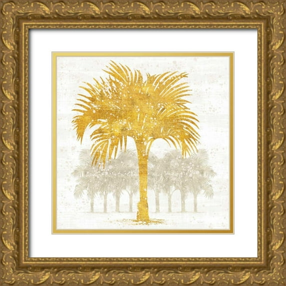 Schlabach, Sue 26x26 Gold Ornate Wood Framed with Double Matting Museum Art Print Titled - Palm Coast IV