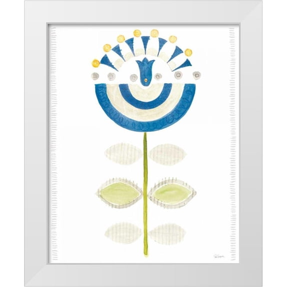 Schlabach, Sue 26x31 White Modern Wood Framed Museum Art Print Titled - Hygge Flowers III