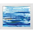 thumbnail image 1 of Schlabach, Sue 32x25 White Modern Wood Framed Museum Art Print Titled - Waves and Light, 1 of 4