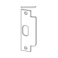 thumbnail image 1 of Schlage 10-025 4-7/8" Tall Curved Extended Lip Strike Plate - Chrome, 1 of 1